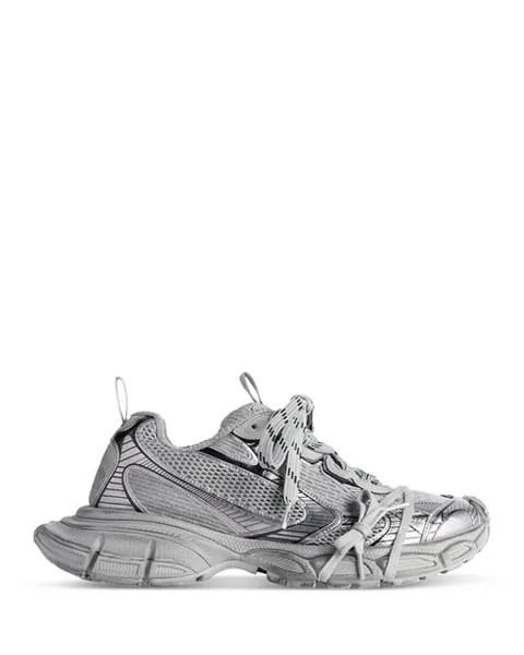 Мужские кроссовки на шнуровке 3XL Balenciaga, цвет Gray