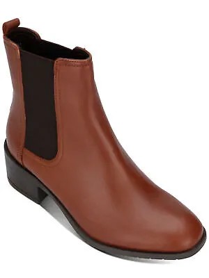 Женские коричневые кожаные ботинки челси KENNETH COLE Salt Slip On Leather Boots 9 M