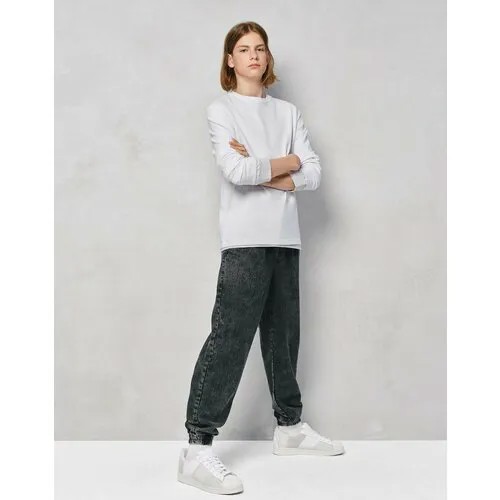 Джинсы  Gloria Jeans, размер 134 (33), серый