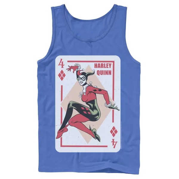 Мужская майка с игральными картами DC Comics Harley Quinn