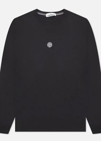 Мужской лонгслив Stone Island Mosaic Three Print Slim Fit, цвет серый, размер S