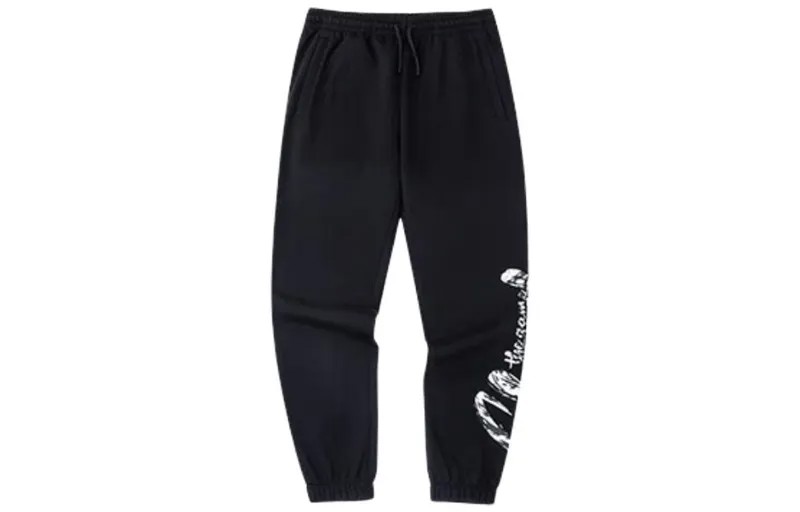 Трикотажные спортивные штаны Basketball Collection, унисекс, черные Anta, черный