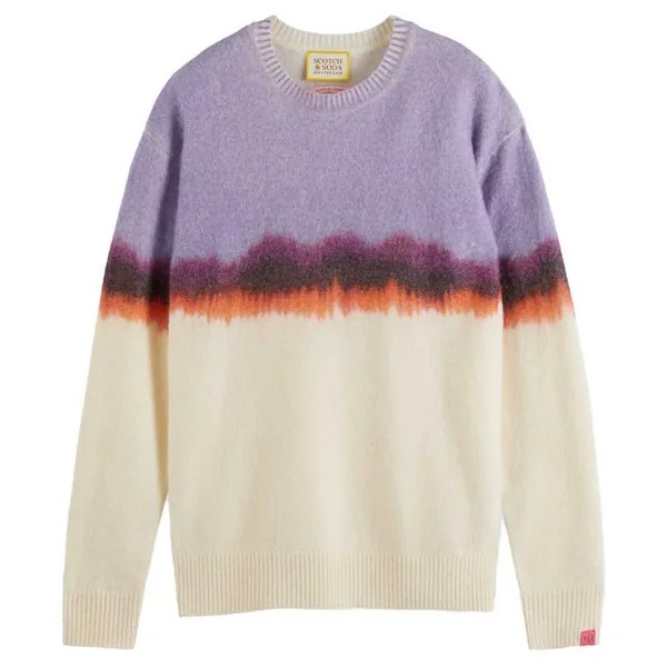 Свитер Scotch & Soda Fuzzy, фиолетовый