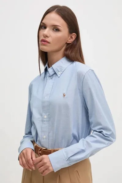 Рубашка Polo Ralph Lauren, синий
