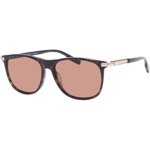 Солнцезащитные очки Montblanc, коричневый