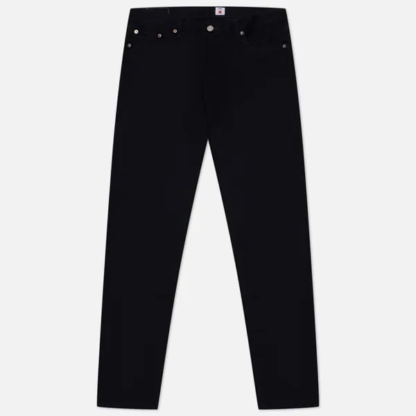 Джинсы Edwin Regular Tapered Kaihara Black x Black Stretch Green x White Selv, 29/32