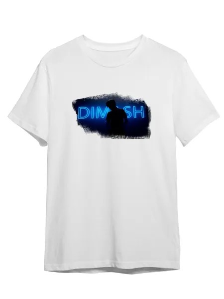 Футболка унисекс СувенирShop Димаш Кудайберген/Казахстан 2 белая 4XL