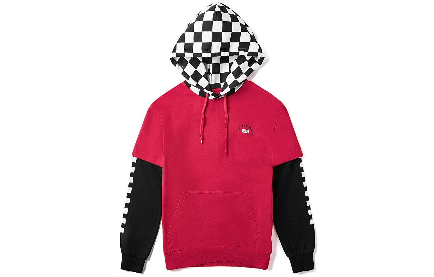 Толстовка женская красная Vans
