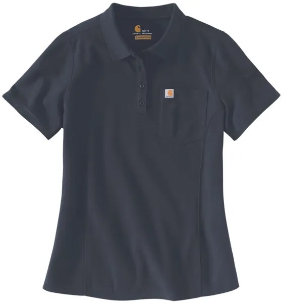 Рубашка поло женская Carhartt Short Sleeve, синий