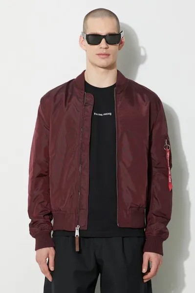 Куртка бомбер Alpha Industries, гранат