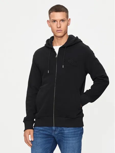 Свитер стандартного кроя Gant, черный