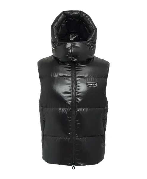 Пуховик с капюшоном aw23 Duvetica, черный