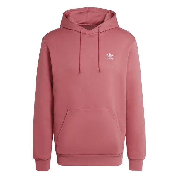 Толстовка Adidas Trefoil Essentials, темно-розовый