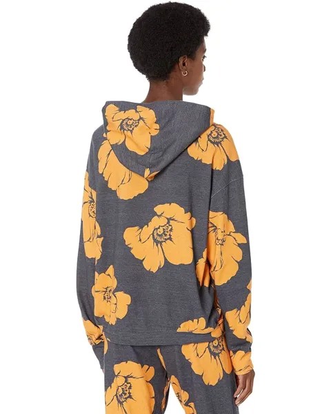 Худи SUNDRY Giant Floral Hoodie, черный