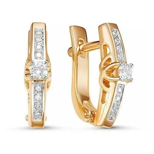 Серьги из золота 2-345-10