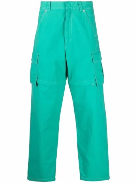 Jacquemus брюки карго, зеленый