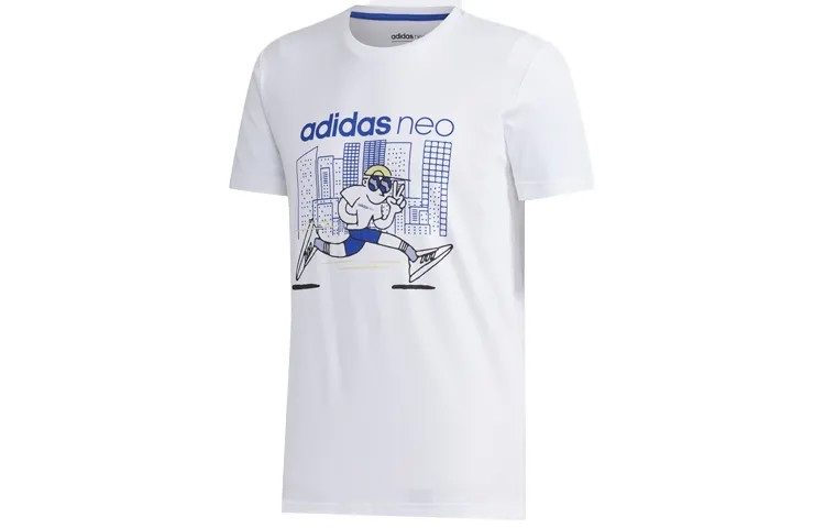 Футболка мужская белая Adidas Neo, белый