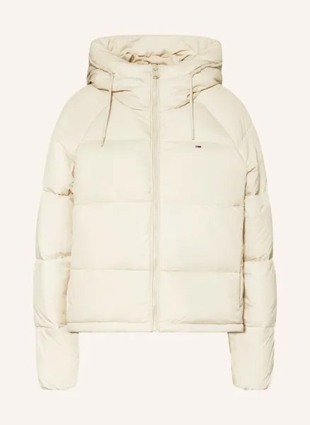 Стеганая куртка Tommy Jeans, бежевый