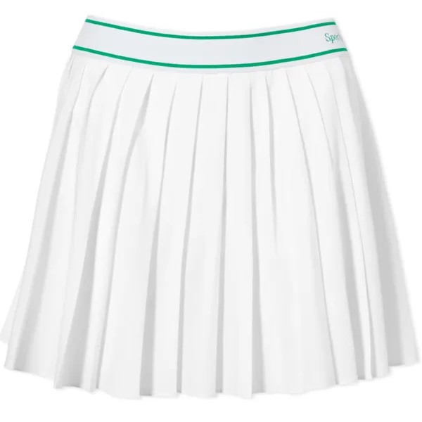 Юбка Sporty & Rich Classic Logo Pleated Skirt