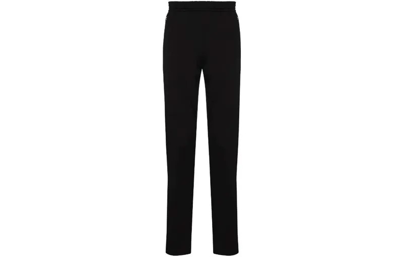 Balenciaga Мужские трикотажные спортивные штаны, цвет Black