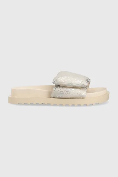 Шлепанцы FABETZY Guess, бежевый