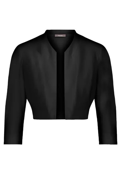 Кардиган Vera Mont Bolero Jacke figurbetont, черный