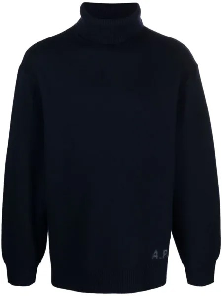 A.P.C. джемпер Walter из вирджинской шерсти, синий