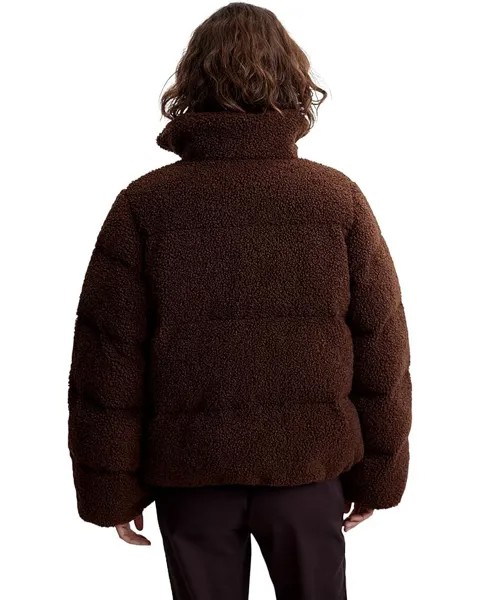 Куртка Varley Wilkins Sherpa Puffer Jacket, цвет Chestnut