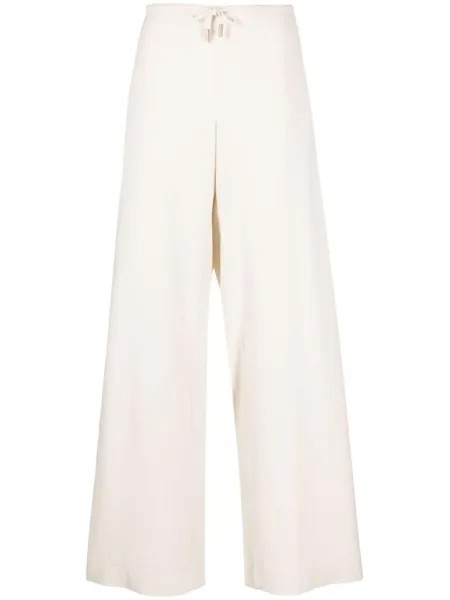 Jacquemus широкие брюки Le Pantalon Mentalo, нейтральный цвет