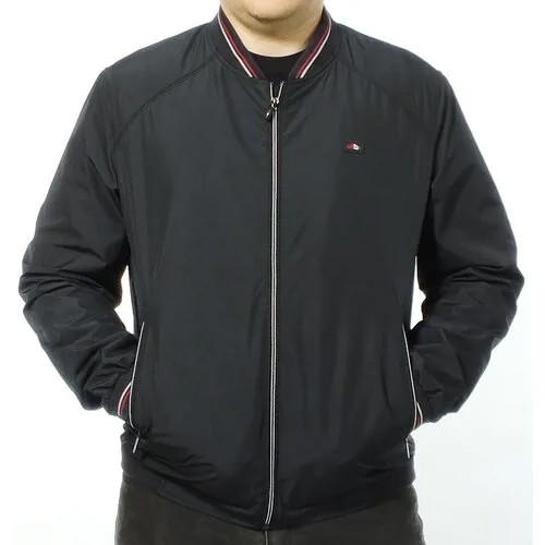 Бомбер MAN OWN COLLECTION, размер 50, синий