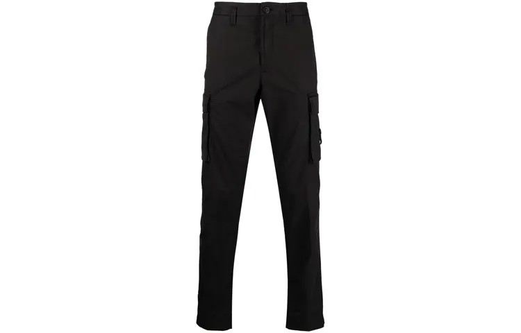Костюм Брюки Мужские Черные Stone Island, черный