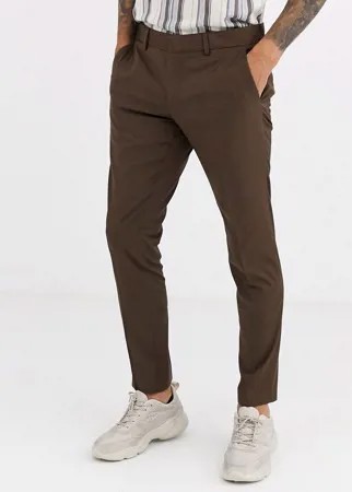 Облегающие брюки Esprit-Коричневый