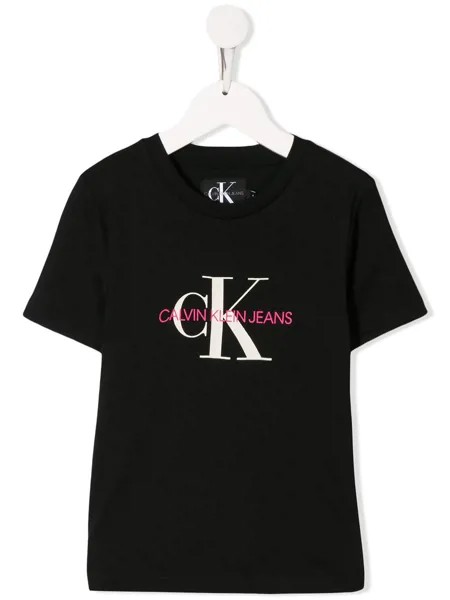 Calvin Klein Kids футболка с логотипом