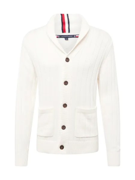 Вязаный кардиган Tommy Hilfiger, белый