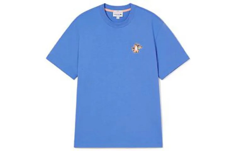 LACOSTE Футболка унисекс, цвет Blue
