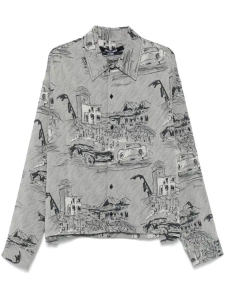 Jacquemus рубашка La chemise Corto, серый