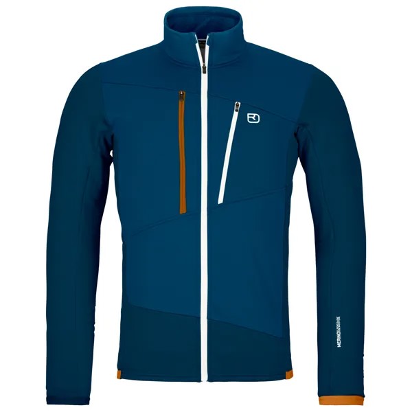 Флисовая жилетка Ortovox Fleece Grid, цвет Deep Ocean