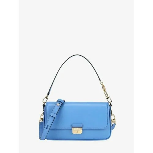 Сумка кросс-боди MICHAEL KORS, фактура гладкая, голубой