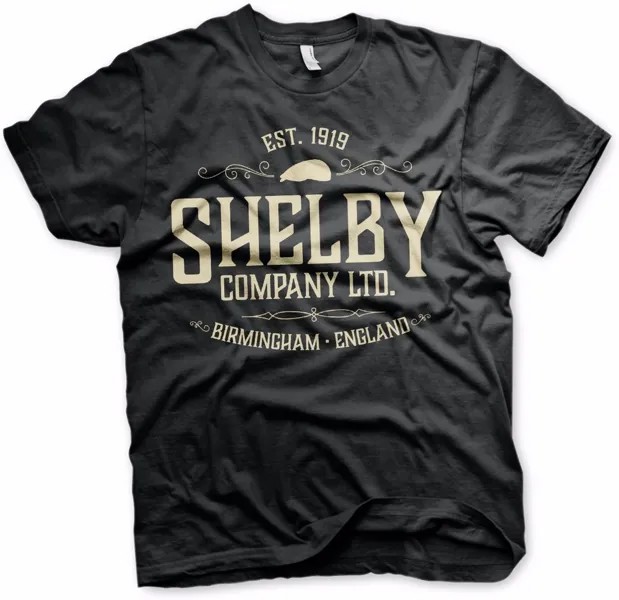 Футболка Hybris Shelby Company Limited, черный