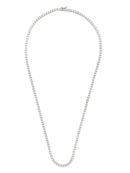 Hatton Labs White Tennis chain necklace