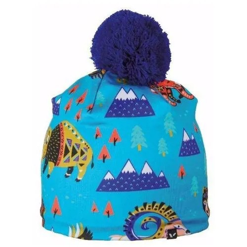 Шапка Viking Pixi Navy Blue, размер one size, голубой, синий