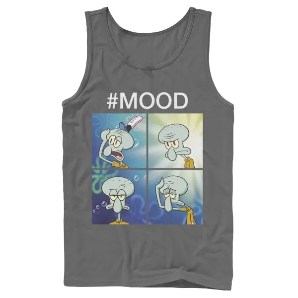 Мужская майка Nickelodeon SpongeBob SquarePants Squidward Mood