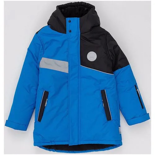Зимнее пальто Active Button Blue, размер 116, модель 220BBBA45013700