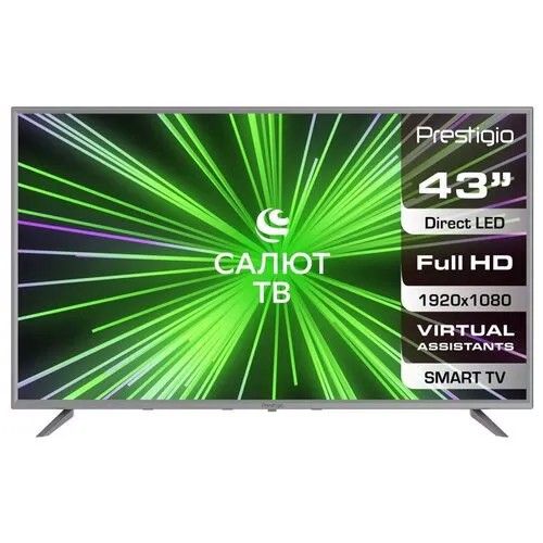 Телевизор Prestigio TV 43 Top Salute Grey PTV43SS07Y_CIS_ML