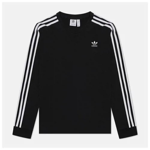 Женский лонгслив adidas Originals Adicolor Classics чёрный, Размер L