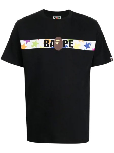 A BATHING APE® футболка с логотипом