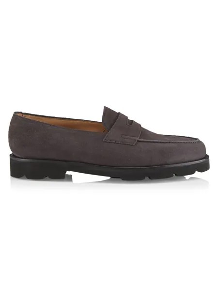 Лоферы Lopez Penny John Lobb, угольный