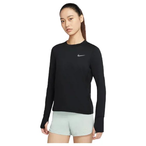 Лонгслив женский Nike Women's Running Crew BLACK/REFLECTIVE SILV