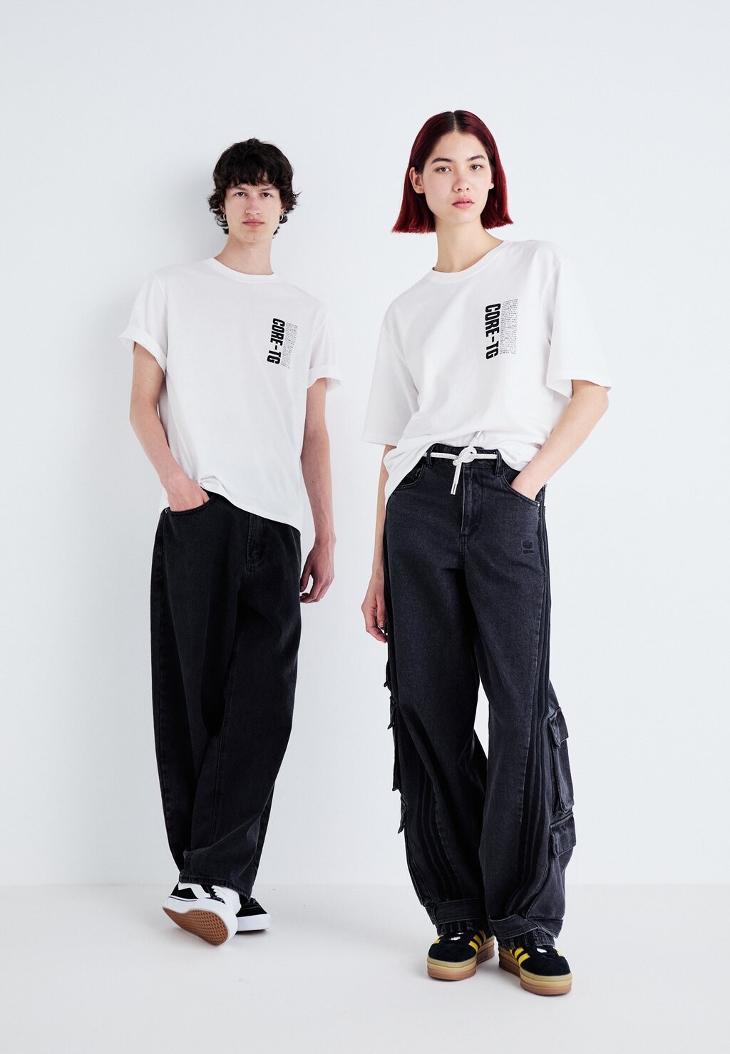 Футболка с набивным рисунком Jcoflash Tee Crew Neck Unisex Jack & Jones, ярко-белая