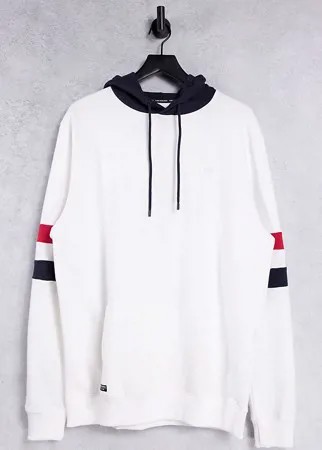 Белый oversized-худи от комплекта Threadbare Tall